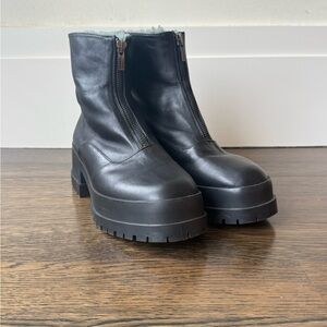 Robert Clergerie Black Heeled Boots